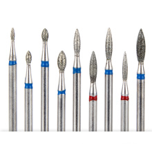 Nail Salons Accessories Diamond Tip Carving Burr Drill Bit